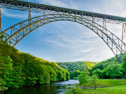 Photo: architectural monuments, Müngsten Bridge, North Rhine-Westphalia