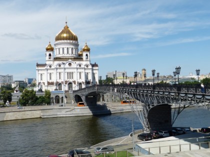 Photo: architectural monuments, temples and places of worship, cathedrals and churches, Cathedral of Christ the Saviour, Moscow