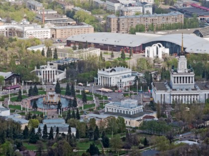 Photo: architectural monuments, parks and recreation, other places, VDNKh, Moscow