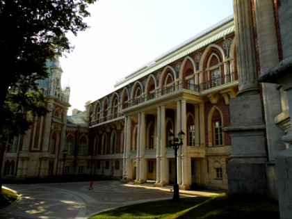 Photo: architectural monuments, parks and recreation, castles, fortresses and palaces, Tsaritsyno Park, Moscow