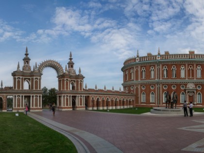 Photo: architectural monuments, parks and recreation, castles, fortresses and palaces, Tsaritsyno Park, Moscow