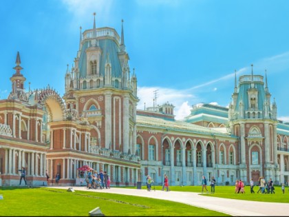 Photo: architectural monuments, parks and recreation, castles, fortresses and palaces, Tsaritsyno Park, Moscow