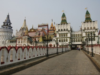 Photo: architectural monuments, parks and recreation, castles, fortresses and palaces, Izmaylovo Estate, Moscow