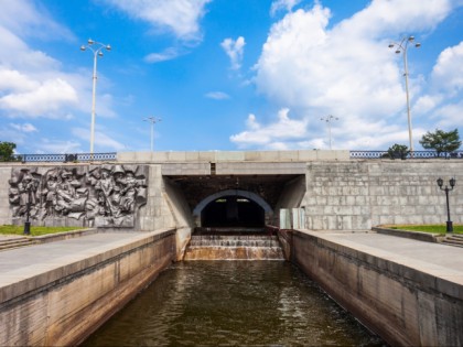 Photo: other places, Weir on River Iset, Yekaterinburg