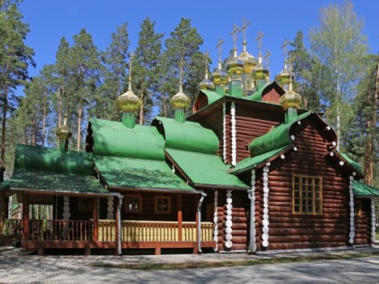 Photo: architectural monuments, temples and places of worship, abbeys and monasteries, other places, "Ganina Yama" friary, Yekaterinburg