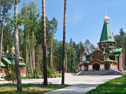 Photo: architectural monuments, temples and places of worship, abbeys and monasteries, other places, "Ganina Yama" friary, Yekaterinburg