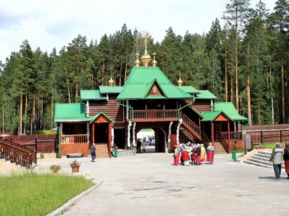 Photo: architectural monuments, temples and places of worship, abbeys and monasteries, other places, "Ganina Yama" friary, Yekaterinburg