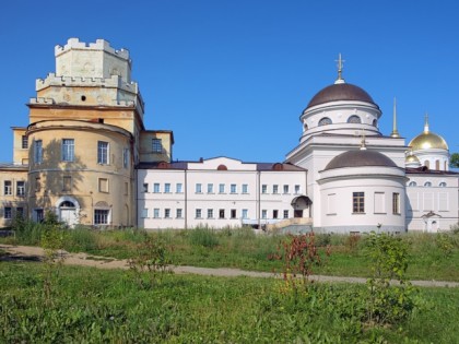 Photo: architectural monuments, temples and places of worship, abbeys and monasteries, other places, Novo-Tikhvinsky Convent, Yekaterinburg