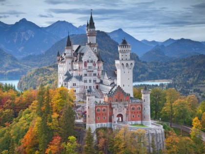 Photo: castles, fortresses and palaces, Neuschwanstein Disney Castle , Bavaria