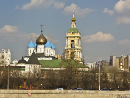 Photo: architectural monuments, temples and places of worship, abbeys and monasteries, Novospassky Monastery, Moscow