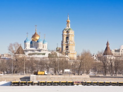 Photo: architectural monuments, temples and places of worship, abbeys and monasteries, Novospassky Monastery, Moscow