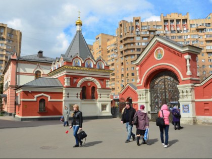 Photo: architectural monuments, temples and places of worship, abbeys and monasteries, Intercession Monastery, Moscow