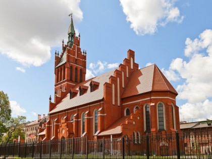 Photo: architectural monuments, temples and places of worship, cathedrals and churches, other places, The Church of the Holy Family, Kaliningrad