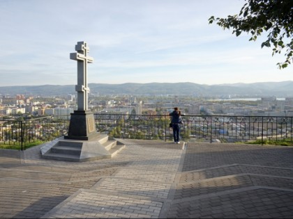 Photo: temples and places of worship, cathedrals and churches, other places, ChapelonKaraulnayaMountain, Krasnoyarsk