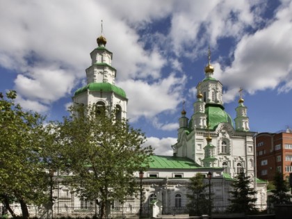 Photo: architectural monuments, temples and places of worship, cathedrals and churches, other places, Churchof the Intercession of the Holy Virgin, Krasnoyarsk