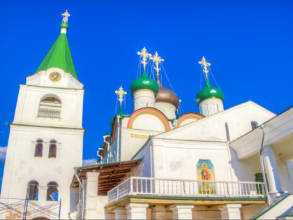 Photo: temples and places of worship, abbeys and monasteries, other places, Pechersky Ascension Monastery, Nizhny Novgorod