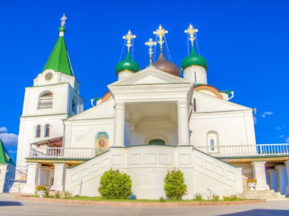 Photo: temples and places of worship, abbeys and monasteries, other places, Pechersky Ascension Monastery, Nizhny Novgorod