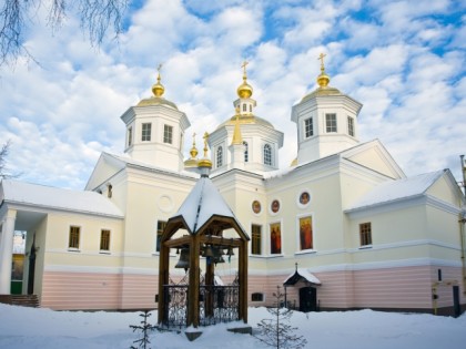 Photo: architectural monuments, temples and places of worship, abbeys and monasteries, other places, Holy Cross Convent, Nizhny Novgorod