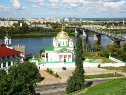 Photo: architectural monuments, temples and places of worship, abbeys and monasteries, other places, The Annunciation Monastery, Nizhny Novgorod