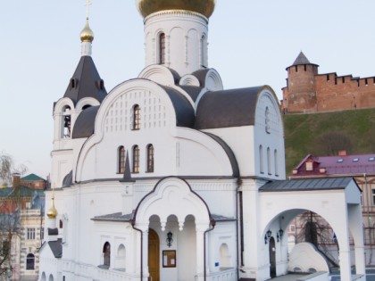 Photo: temples and places of worship, cathedrals and churches, other places, Church of the Icon of Our Lady of Kazan, Nizhny Novgorod