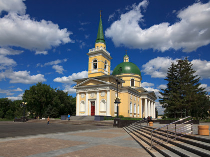 Photo: architectural monuments, temples and places of worship, cathedrals and churches, other places, St.NicholasCossackCathedral, Omsk