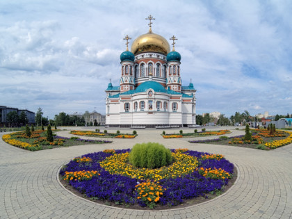 Photo: architectural monuments, other places, DormitionCathedral, Omsk