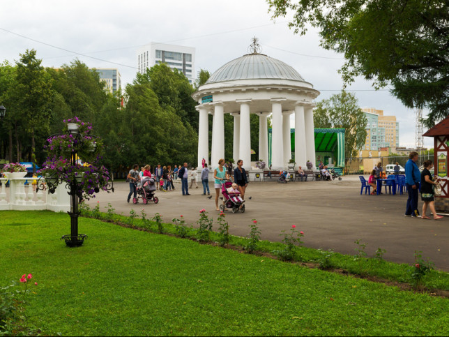 Картинки парка горького в перми