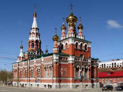 Photo: architectural monuments, temples and places of worship, cathedrals and churches, other places, Temple of the Ascension, Perm