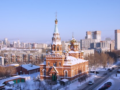 Photo: architectural monuments, temples and places of worship, cathedrals and churches, other places, Temple of the Ascension, Perm