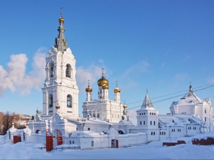 Photo: architectural monuments, temples and places of worship, abbeys and monasteries, other places, Stefanov Holy Trinity Monastery, Perm