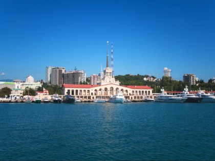 Photo: architectural monuments, other places, Marine Passenger Terminal , Sochi