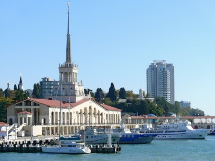 Photo: architectural monuments, other places, Marine Passenger Terminal , Sochi