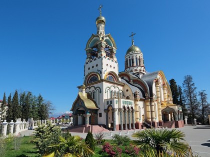 Photo: architectural monuments, temples and places of worship, cathedrals and churches, The Church of St. Vladimir , Sochi