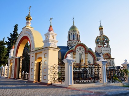 Photo: architectural monuments, temples and places of worship, cathedrals and churches, The Church of St. Vladimir , Sochi