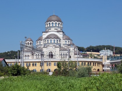 Photo: architectural monuments, temples and places of worship, cathedrals and churches, other places, The Holy Face of Christ the Savior Church , Sochi