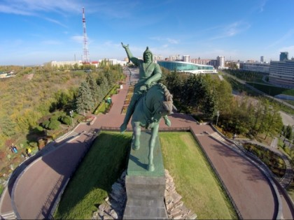 Photo: architectural monuments, Monument to Salavat Yulayev , Ufa