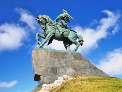 Photo: architectural monuments, Monument to Salavat Yulayev , Ufa