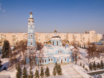 Photo: architectural monuments, temples and places of worship, cathedrals and churches, other places, Church of the Nativity of the Virgin , Ufa