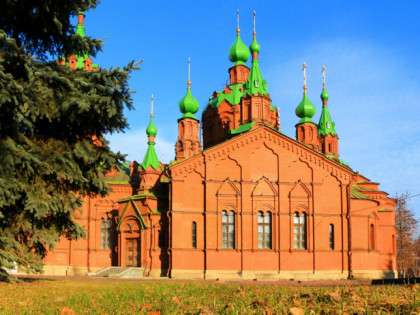 Photo: architectural monuments, temples and places of worship, cathedrals and churches, other places, Alexander Nevsky Church, Chelyabinsk