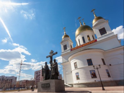 Photo: temples and places of worship, cathedrals and churches, other places, Cyril and Methodius Cathedral, Samara