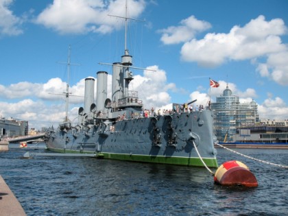 Photo: architectural monuments, museums and exhibitions, other places, Cruiser "Aurora", Saint Petersburg