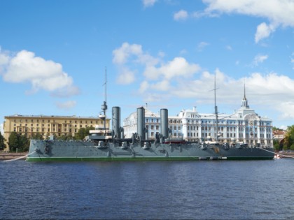 Photo: architectural monuments, museums and exhibitions, other places, Cruiser "Aurora", Saint Petersburg