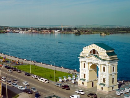 Photo: architectural monuments, other places, Lower Angara Embankment , Irkutsk