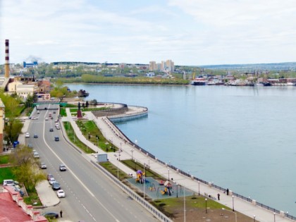 Photo: architectural monuments, other places, Lower Angara Embankment , Irkutsk