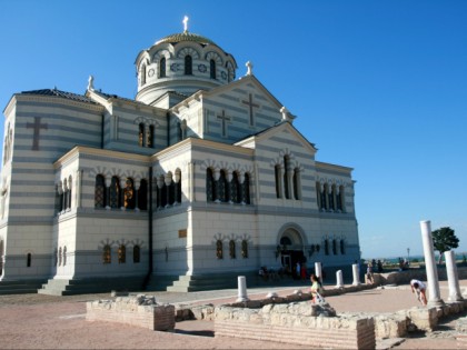 Photo: temples and places of worship, cathedrals and churches, other places, St. Vladimir Cathedral , Sevastopol