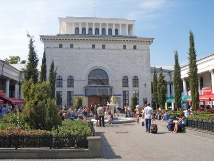 Photo: architectural monuments, other places, Simferopol railway station , Simferopol