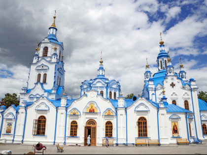 Photo: architectural monuments, temples and places of worship, cathedrals and churches, other places, Znamensky Cathedral , Tyumen