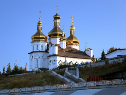 Photo: architectural monuments, temples and places of worship, abbeys and monasteries, other places, Holy Trinity Monastery, Tyumen