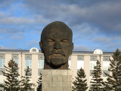 Photo: architectural monuments, Monument to Lenin , Ulan-Ude