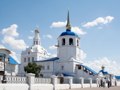 Photo: architectural monuments, temples and places of worship, cathedrals and churches, other places, The Holy Odigitrievsky Cathedral , Ulan-Ude